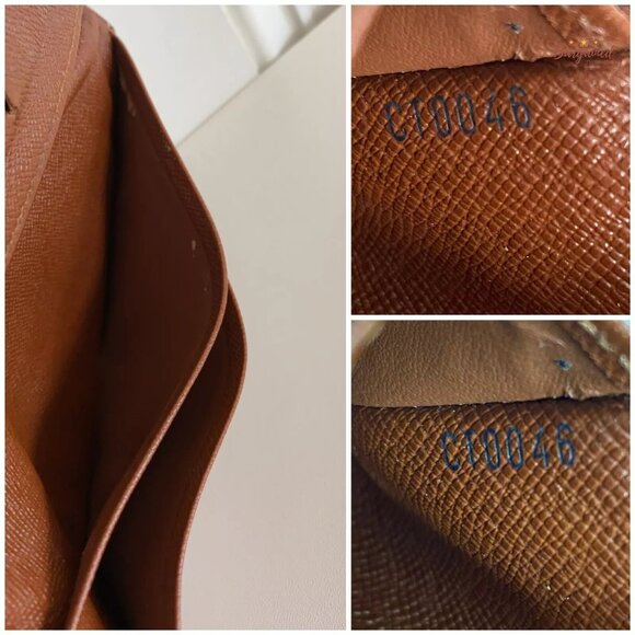 Authentic LOUIS VUITTON Monogram Coated Canvas Portefeuille Brazza Bifold Wallet - Picture 10 of 11